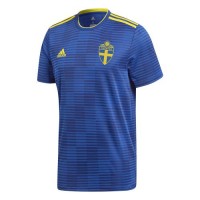 Forme de l'équipe nationale suédoise de football Coupe du monde 2018 Invite (ensemble: T-shirt + shorts + leggings)