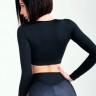 Рашгард женский Bona Fide: Rashguard Mini "Black"