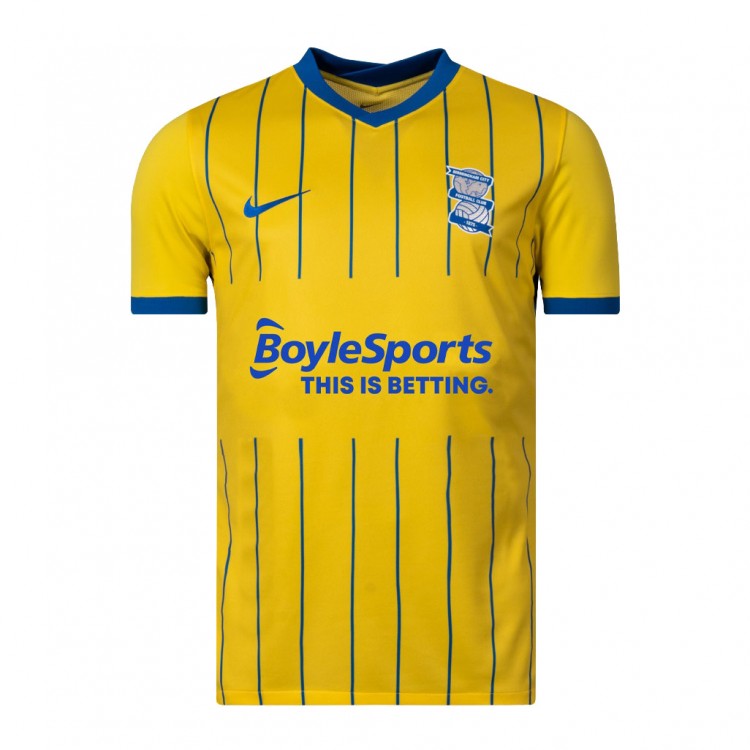 Форма футбольного клуба Бирмингем Сити 2021/2022 Гостевая (комплект: футболка + шорты + гетры)  