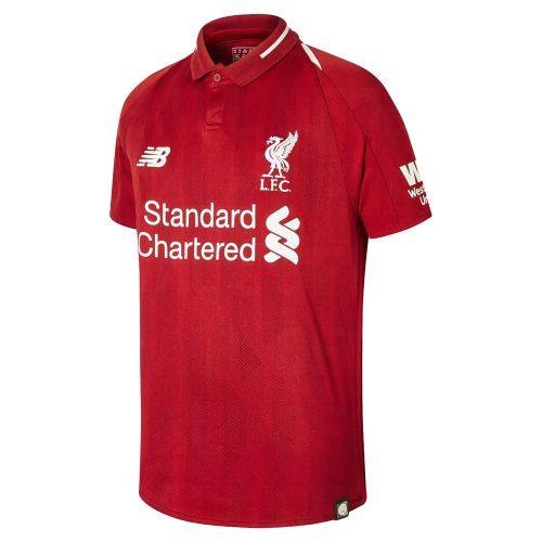 T-shirt infantil jogador de futebol do clube Liverpool Alberto Moreno (Alberto Moreno) 2018/2019