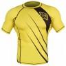 Рашгард мужской Hayabusa Recast Rashguard Short Sleeve - Yellow/Black