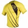 Рашгард мужской Hayabusa Recast Rashguard Short Sleeve - Yellow/Black