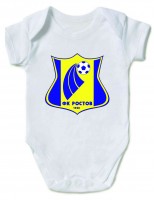 Детское боди футбольного клуба Ростов (большой логотип)