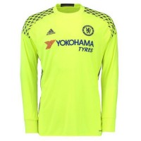 The male kit of the goalkeeper football club Chelsea 2016/2017 Home (set: T-shirt + shorts + leggings)