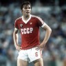 Camiseta del equipo nacional de la USSR en casa 1982/84
