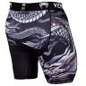 Мужские компрессионные шорты Venum Dragon's Flight Compression Shorts - Black/White
