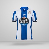 La forme du club de football Deportivo La Coruna 2016/2017 (ensemble: T-shirt + shorts + leggings)