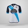 A forma do clube de futebol Deportivo La Coruña 2016/2017 (conjunto: T-shirt + calções + leggings)