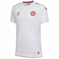O uniforme da equipa nacional de futebol da Dinamarca World Cup 2018 Convidado (set: T-shirt + calções + leggings)