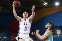 Баскетбольная майка Енисей Красноярск мужская белая 2017/18 S