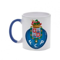 Кружка синяя, хамелеон футбольного клуба Порто