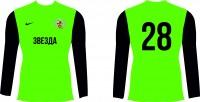 T-shirt masculina de futebol do goleiro do clube Star Lyubertsy 2016/2017