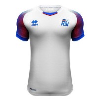 La forme de l'équipe nationale Islandaise de football Coupe du monde 2018 Invite (ensemble: T-shirt + shorts + leggings)