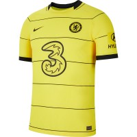 Форма футбольного клуба Челси 2021/2022 Гостевая (комплект: футболка + шорты + гетры)     