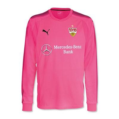 La forma masculina de portero club de fútbol Stuttgart 2017/2018 (conjunto: camiseta + pantalones cortos + polainas)