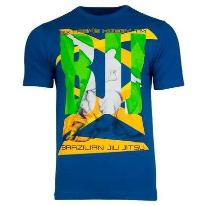 Футболка Extreme Hobby BJJ Blue