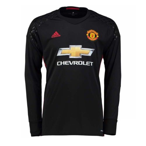 T-shirt dos homens goleiro do clube de futebol Manchester United 2016/2017 Inicio