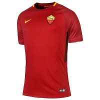 La forma del club de fútbol Roma 2017/2018 Inicio (conjunto: camiseta + pantalones cortos + polainas)