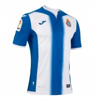 A forma do clube de futebol Espanyol 2016/2017 (conjunto: T-shirt + calções + leggings)