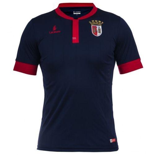 La forma del club de fútbol Braga 2016/2017 Invitado (conjunto: camiseta + pantalones cortos + polainas)