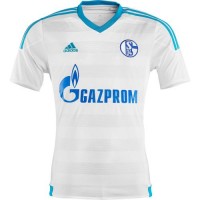 T-shirt do clube de futebol Schalke 04 2016/2017 Convidado