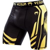 Мужские компрессионные шорты Venum Technical Compression Shorts Black/Yellow&