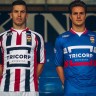 A forma do clube de futebol Willem II 2016/2017 (conjunto: T-shirt + calções + leggings)