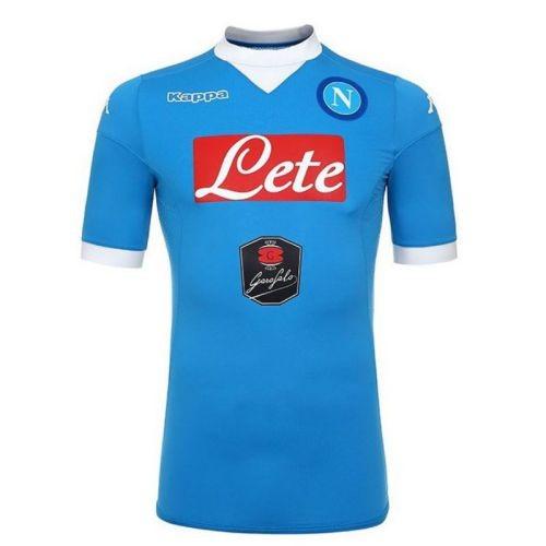 T-shirt do clube de futebol Napoli 2015/2016 Inicio