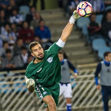 Men's T-shirt for the goalkeeper of the Alaves football club 2016/2017