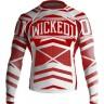 Рашгард мужской Wicked One Stern red - white