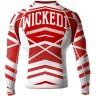 Рашгард мужской Wicked One Stern red - white