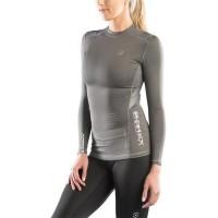 Рашгард женский Virus STAY WARM X-FORM COMPRESSION CREW NECK - серый