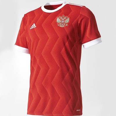 T-shirt do time de futebol nacional russo 2017
