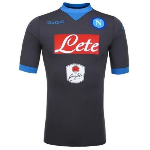 T-shirt do clube de futebol Napoli 2015/2016 Convidado