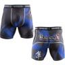 Мужские компрессионные шорты Hayabusa Metaru 47 Silver black - blue