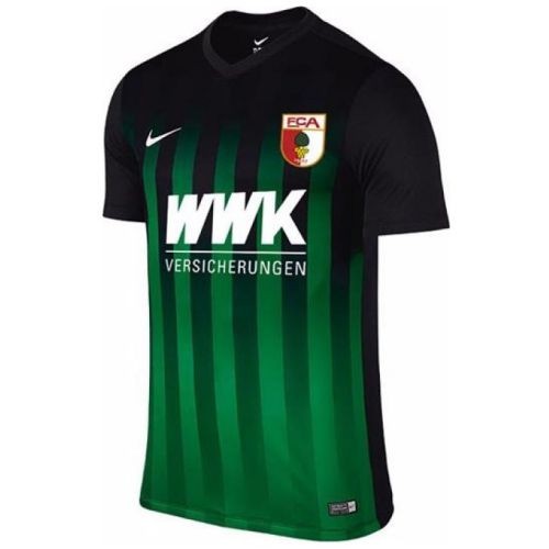 A forma do clube de futebol Augsburg 2016/2017 Convidado (conjunto: T-shirt + calções + leggings)