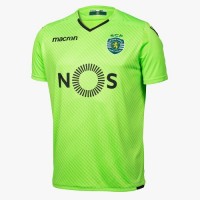 Men's football goalkeeper t-shirt Sporting 2017/2018 Away