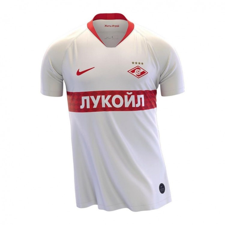 Футболка футбольного клуба Спартак 2019/2020 Гостевая  