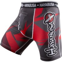 Мужские компрессионные шорты Hayabusa Metaru 47 Silver black - red