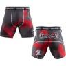 Мужские компрессионные шорты Hayabusa Metaru 47 Silver black - red