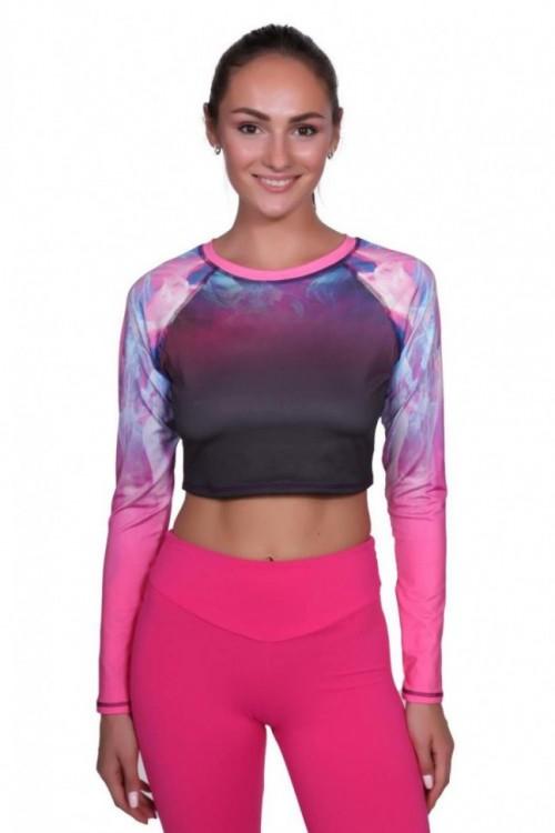 Топ спортивный Cropped Pink Boreal Top