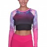 Топ спортивный Cropped Pink Boreal Top