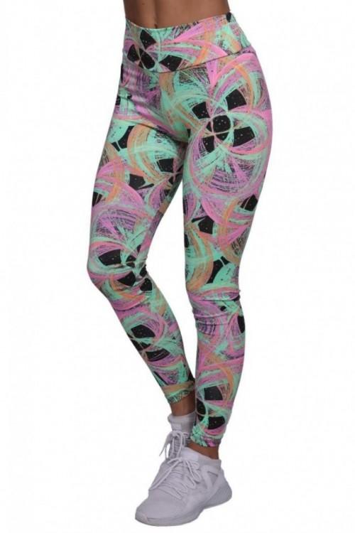 Легинсы женские Neon Stains Legging