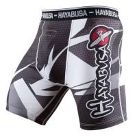 Мужские компрессионные шорты Hayabusa Metaru 47 Silver White