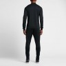 Спортивный костюм футбольного клуба Аугсбург черный (комплект: олимпийка + спортивные брюки)