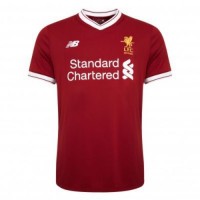 T-shirt do clube de futebol Liverpool 2017/2018 Inicio