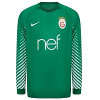 La forma masculina del portero del club de fútbol Galatasaray 2017/2018 (conjunto: camiseta + pantalones cortos + polainas)