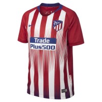 Uniforme das crianças do clube de futebol Atlético de Madrid Diego Roberto Godin 2018/2019 Início (definido: T-shirt + calções + leggings)