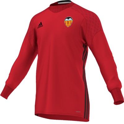 T-shirt de guarda-redes de futebol masculino Valencia 2016/2017 Inicio