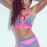 Топ спортивный Super Hot FBT 23243 Жен. Серый